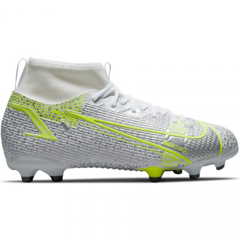 Nike Mercurial Superfly 8 Academy FG / MG Jr CV1127 107 nogometne cipele siva srebro