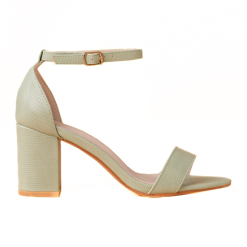 Goodin Sandale s visokom potpeticom Kalsic zelena
