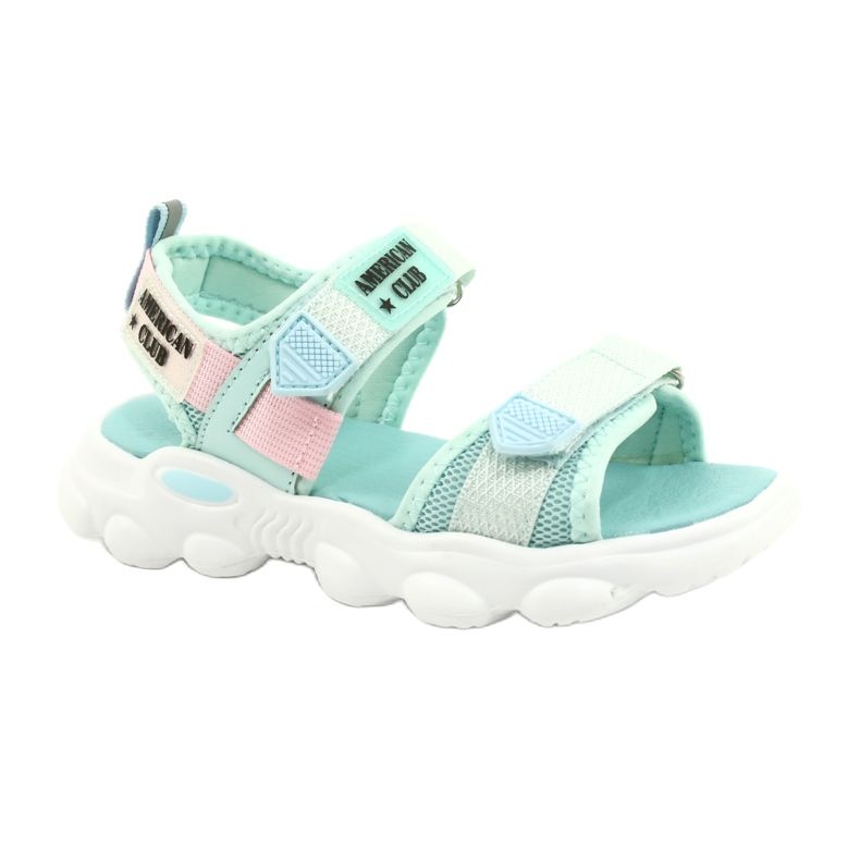 American Club Djevojke zelene sandale zelena RL32/21