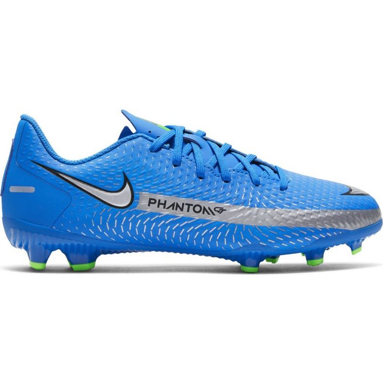 Nike Phantom Gt Academy FG / MG Junior CK8476 400 cipele za nogomet plava plava
