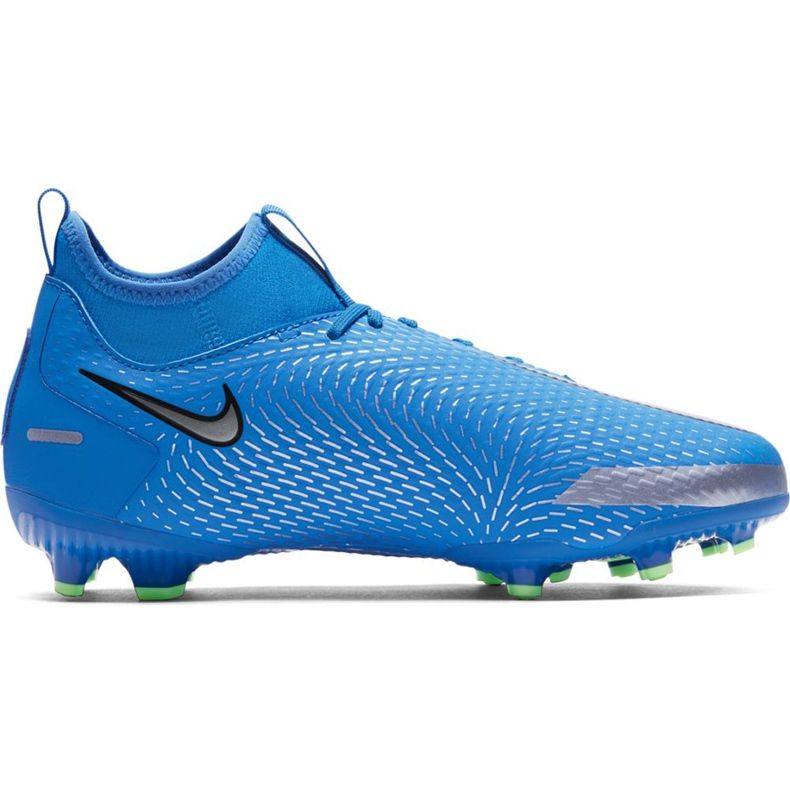 Nike Phantom Gt Academy Df FG / MG Junior CW6694 400 nogometne cipele plava plava
