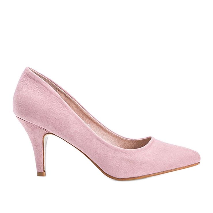 Ružičaste pumpe od eko kože Meagan ružičasta