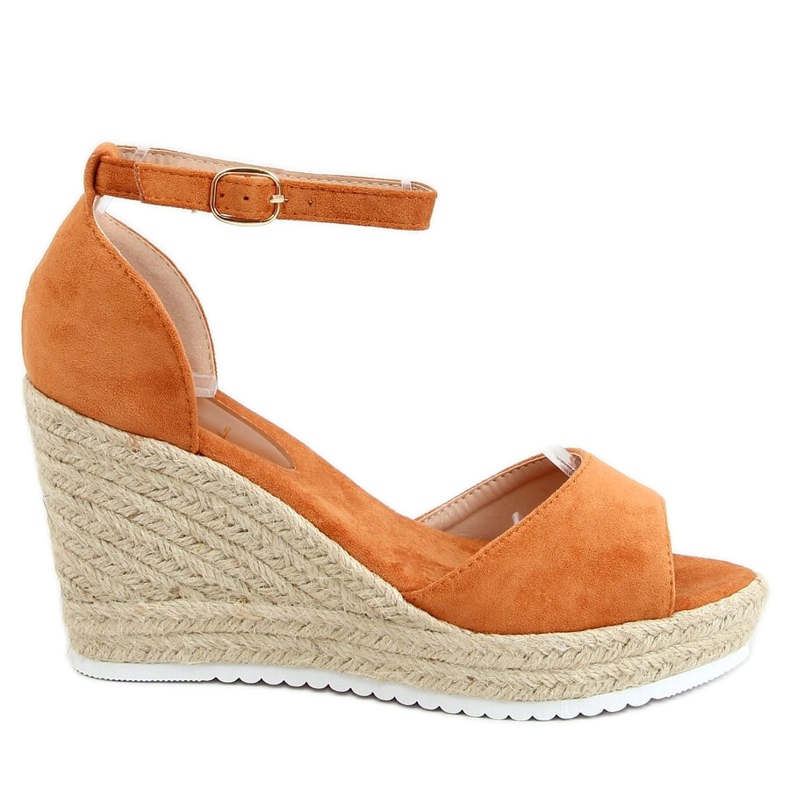 Sandale espadrile na klinovima deve 888-89 Camel smeđa