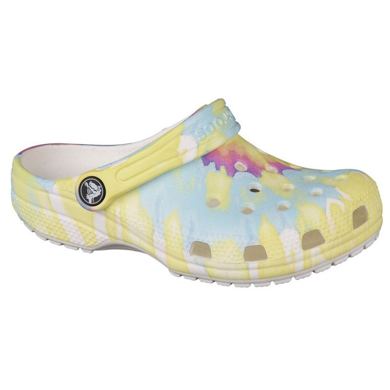 Crocs klasična kravata-grafička K Clog Jr 205451-94S raznobojna žuta boja