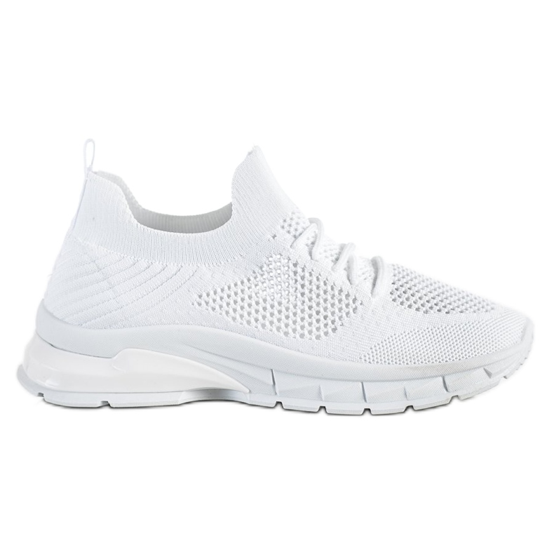 Filippo Ažurne tenisice na vezanje bijela