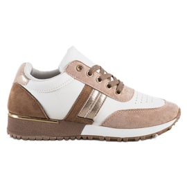 SHELOVET Ležerne tenisice bijela višebojan