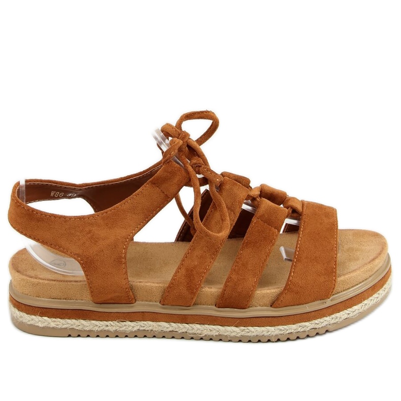 Sandale espadrile deva W86 Camel smeđa