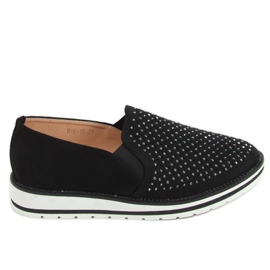 Crne ažurne cipele 918-15 Crne crna