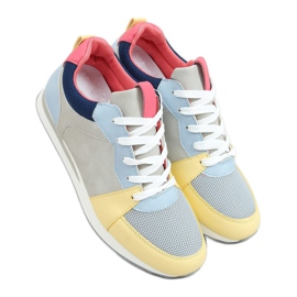 Raznobojne sportske cipele B0-546 Plava raznobojna