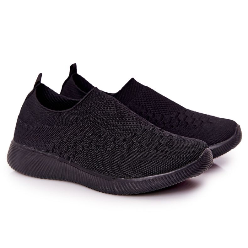 EVE Dječje sportske cipele Slip-On Black School Trip crno