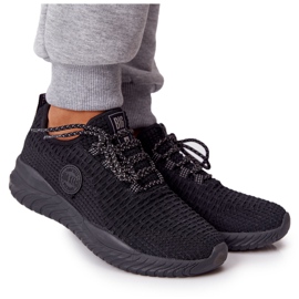 Ženske sportske cipele Memory Foam Big Star HH274298 Crna