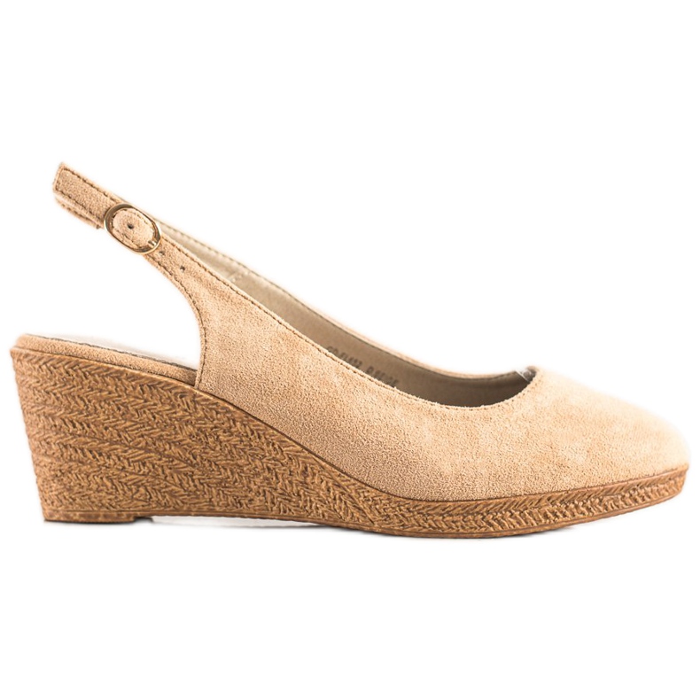 Goodin Udobne klinaste pumpe smeđa