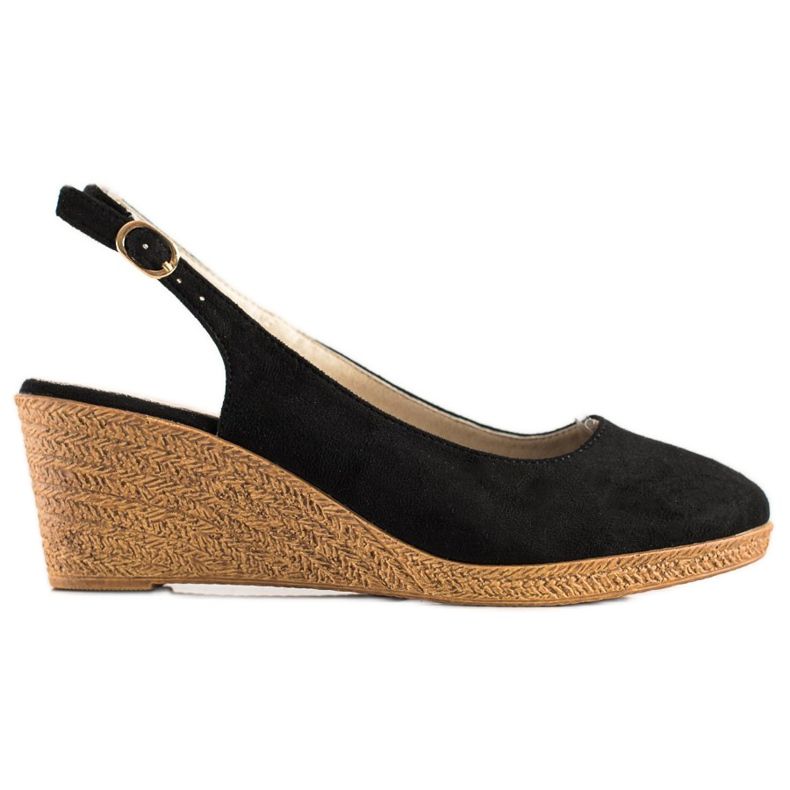 Goodin Udobne klinaste pumpe crno