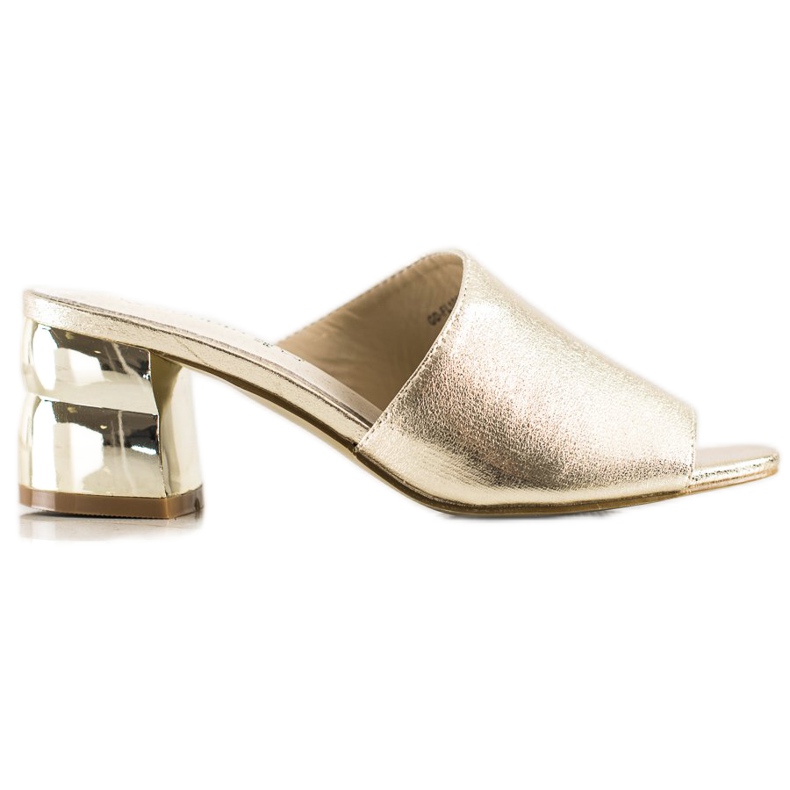 Goodin Papuče s ukrasnom petom zlatna