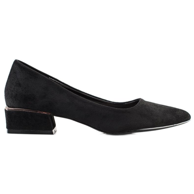 Goodin Crne pumpe na ravnoj peti crno