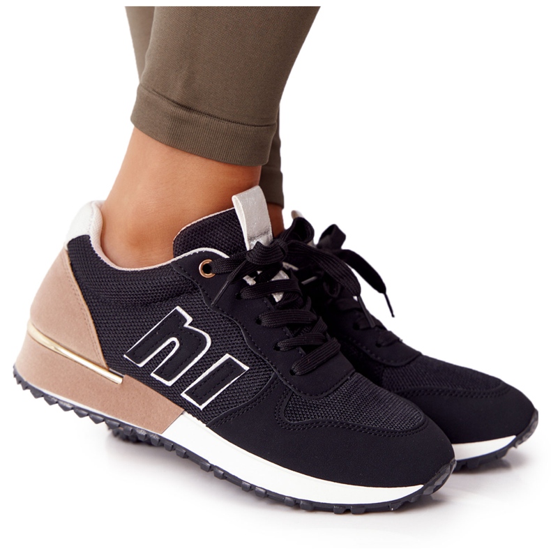 Ženske sportske cipele Tenisice Black Maddie smeđa crno