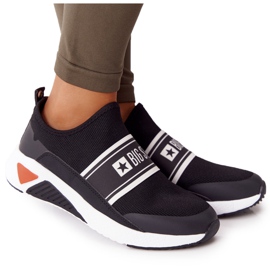 Sportske cipele Slip-On Memory Foam Big Star HH274536 Crna