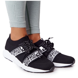 Ženske sportske cipele Memory Foam Big Star HH274359 Crna bijela