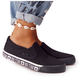 Ženske tenisice Slip-on Big Star HH274012 Crne crna