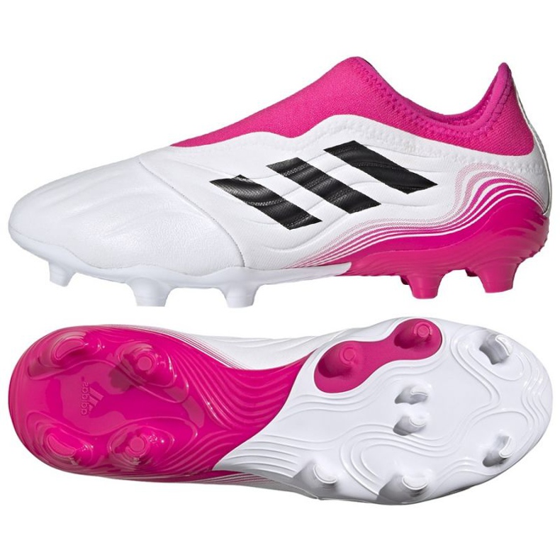 Adidas Copa Sense.3 Ll Fg M FW7268 kopačke mornarsko plava, bijela, ružičasta bijela