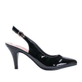 Crne pumpe na štikli Jena crna