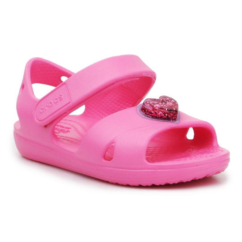Crocs Classic Cross Strapcharm Sandal Jr 206947-669 ružičasta