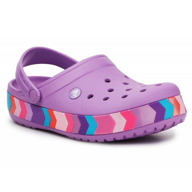 Crocs Chevron Beaded Clog K 207007-5PR ljubičasta