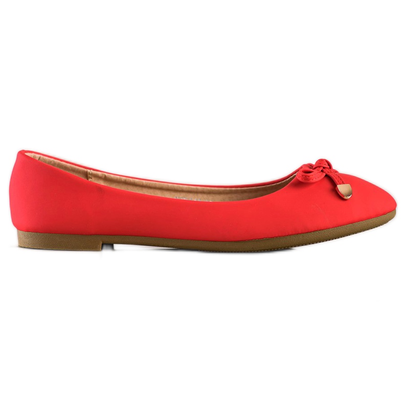 Diamantique Klasične crvene balerine crvena