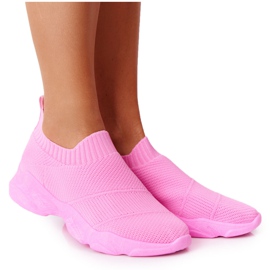 PS1 Ženske sportske cipele Slip-on Pink Yoga Class ružičasta