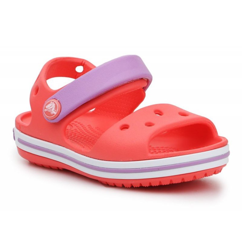 Crocs Crocband sandale za djecu 12856-6SL crvena ljubičasta