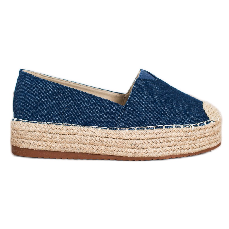 SHELOVET Modne espadrile plava