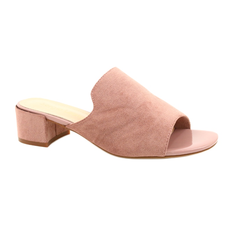 Sergio Leone Ženske visoke potpetice KL313 ružičasta