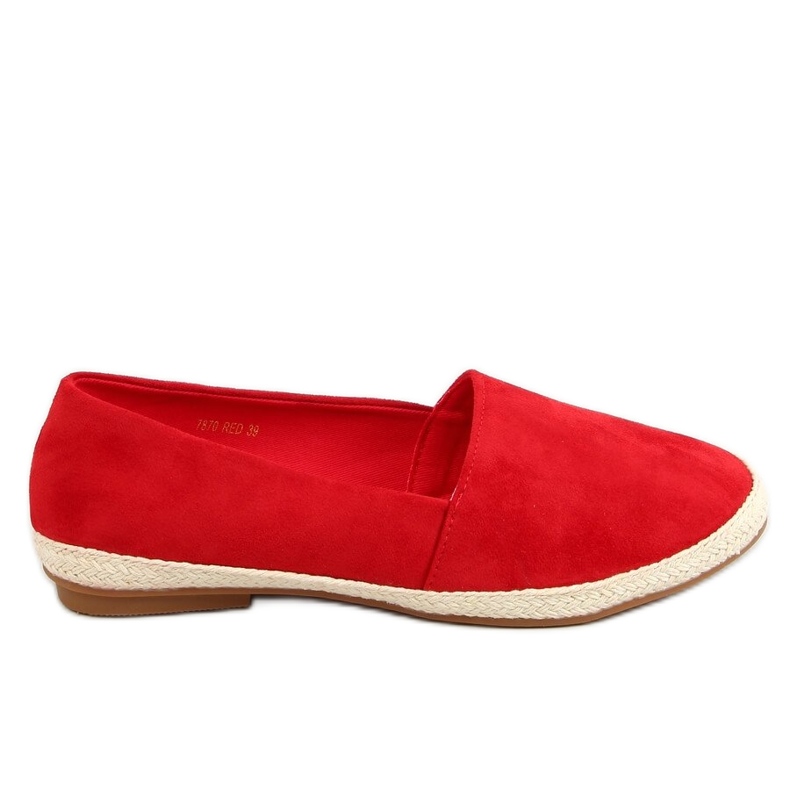 Tenisice espadrile crvene 7870 Crvene crvena