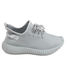 Sive čarape sportske cipele 7817 Siva