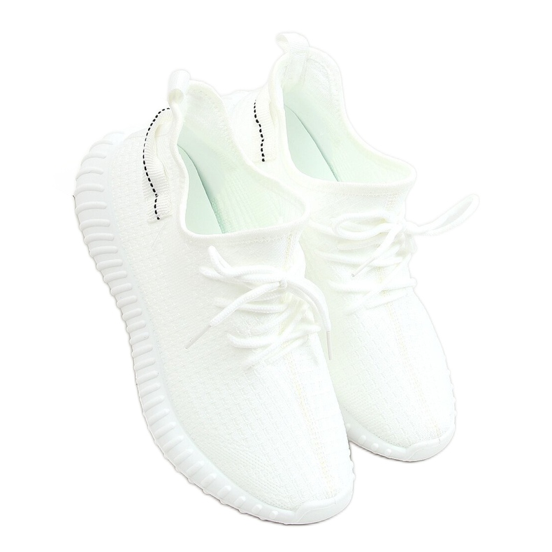 Bijele čarape sportske cipele 7817 Bijele bijela