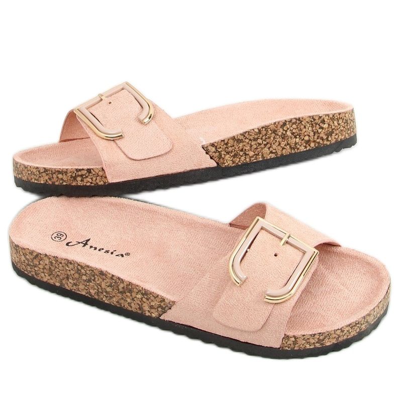 Ružičaste plute papuče N-111 Pink ružičasta