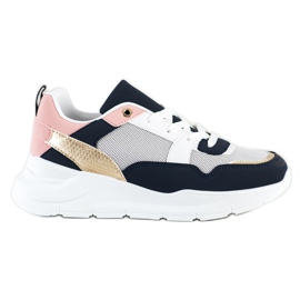 SHELOVET Elegantne tenisice s mrežom višebojan