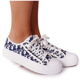 PS1 Ženske tenisice s logom bijele i crne slobodan dan bijela crna