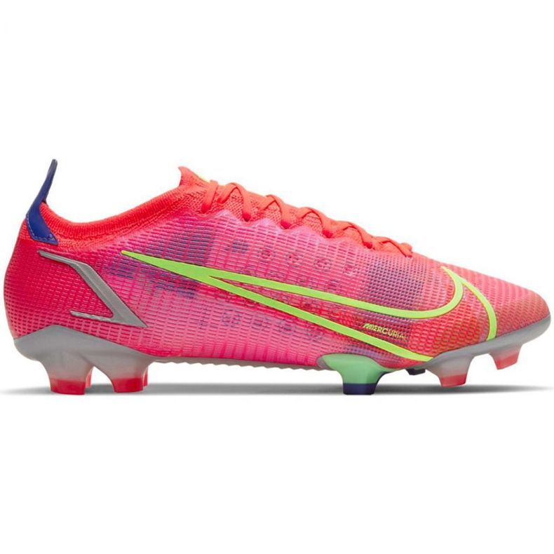 Nike Mercurial Vapor 14 Elite Fg M CQ7635 600 cipele za nogomet zelena, ružičasta ružičasta
