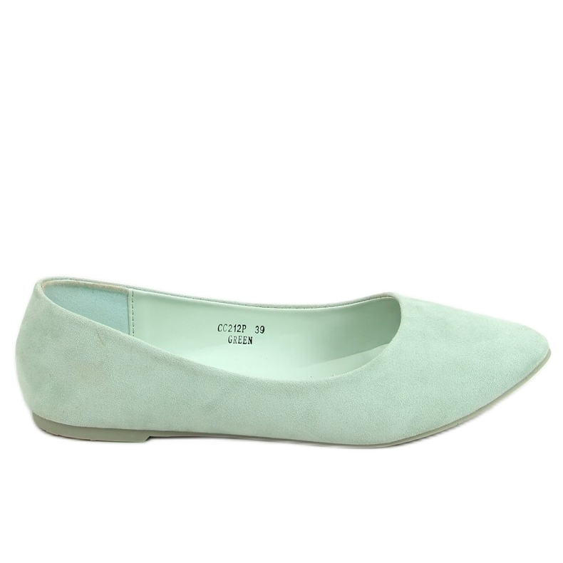 Balerine glatki antilop celadon CC212P Green zelena