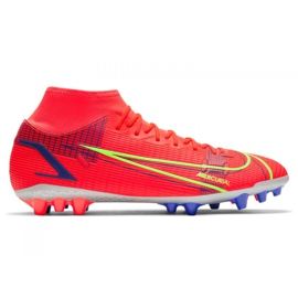 Nike tenisice za nogomet Superfly 8 Academy Ag M CV0842-600 višebojan crvena