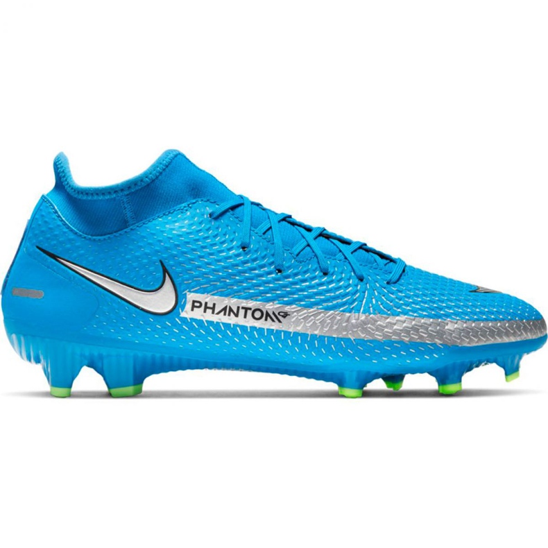 Nike Phantom Gt Academy Df FG / MG M CW6667 400 nogometne cipele plava plava