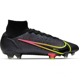 Nike Mercurial Superfly 8 Elite Fg M CV0958 090 nogometne cipele crna crna