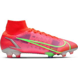 Nike Mercurial Superfly 8 Elite Fg M CV0958 600 tenisice narančasta narančaste i crvene