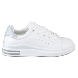 Diamantique Tenisice sa umetkom sa sjajem bijela