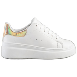 SHELOVET Udobne tenisice bijela