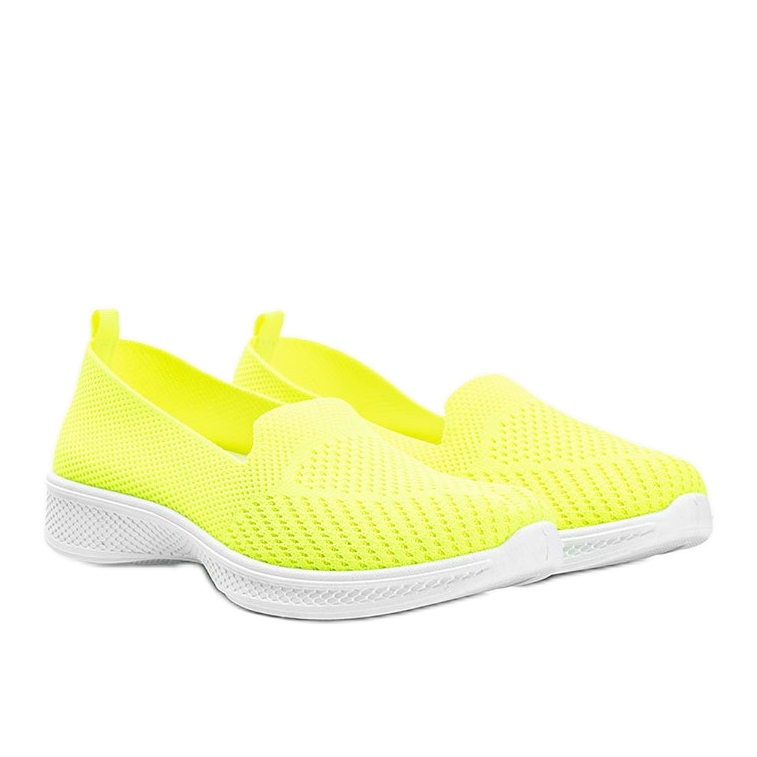 Zelene neonske tenisice Slip On Jamaica zelena