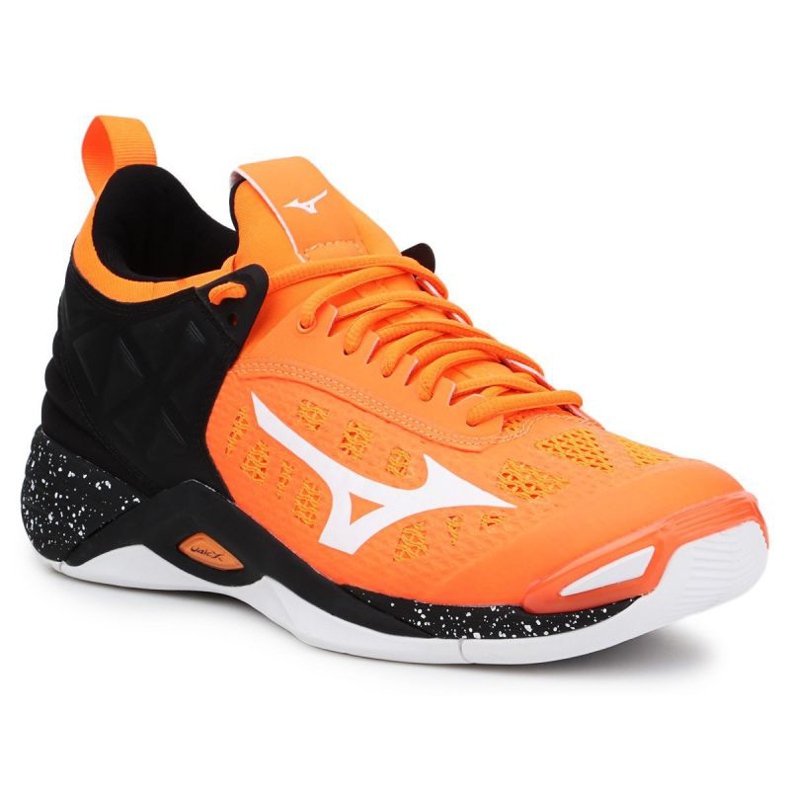 Mizuno Wave Momentum M V1GA191254 cipele raznobojna naranče i crvene