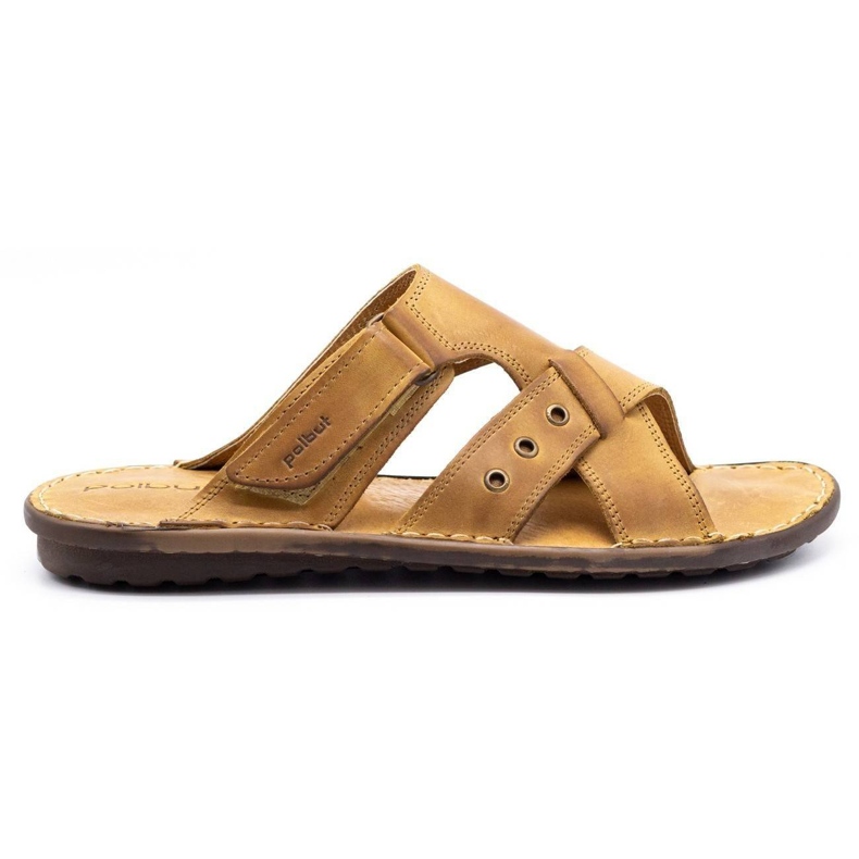 Polbut Muške papuče SA05 crvene naranča