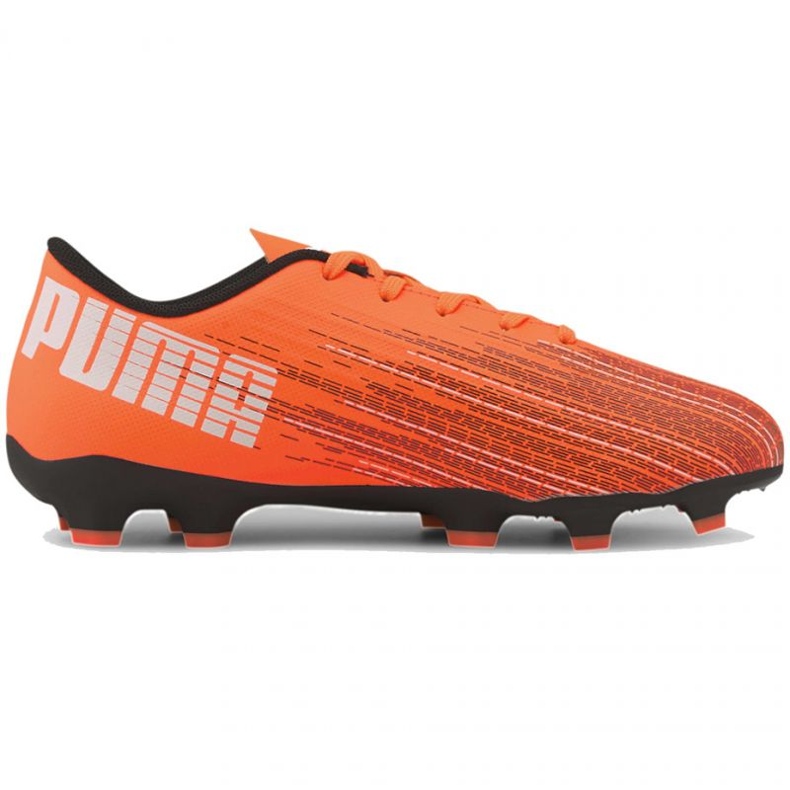 Kopačke Puma Ultra 4.1 Fg Ag Jr 106100-01 raznobojna naranče i crvene